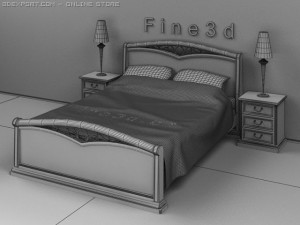 antique03beda027 3D 모델