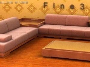 04combination sofa011 3D Model
