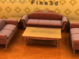 04 sofa kombinowana014 Model 3D