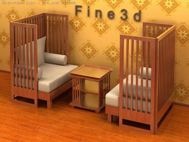 04combination sofa022 3D Model .c4d .max .obj .3ds .fbx .stl .blend