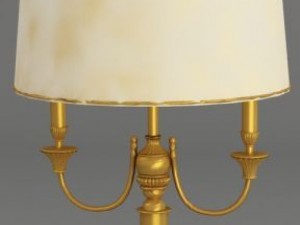 011table lamp0a2 3D Модель