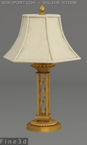 011table lamp0a3 3Dモデル .c4d .max .obj .3ds .fbx .stl .blend 