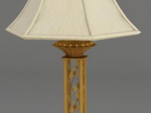 011table lamp0a3 3D Модель
