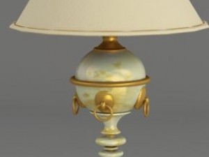 011table lamp0a4 3D Модель