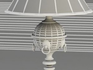 011table lamp0a4 Modelo 3D