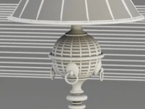 011table lamp0a4 3D Model