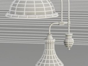 011table lamp0a10 Model 3D