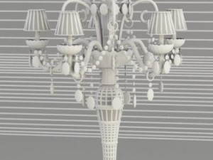 011table lamp0a13 Model 3D