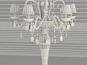 011table lamp0a13 3D Model