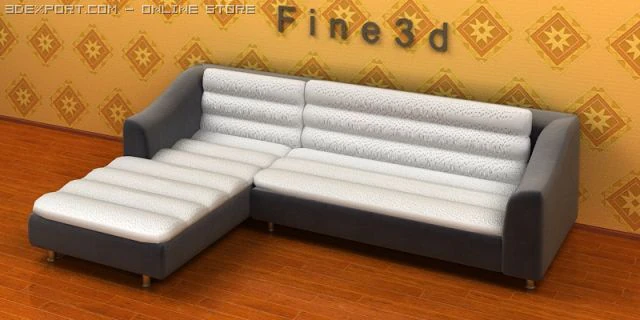 01multiplayer sofa046 3D Model .c4d .max .obj .3ds .fbx .stl .blend