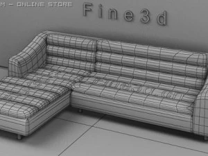 01multiplayer sofa046 3D Model