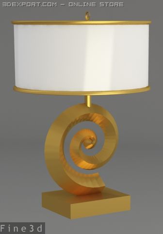 011table lamp0a17 Modello 3D .c4d .max .obj .3ds .fbx .stl .blend 