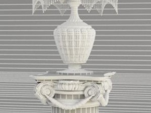 011table lamp0a19 3D Model
