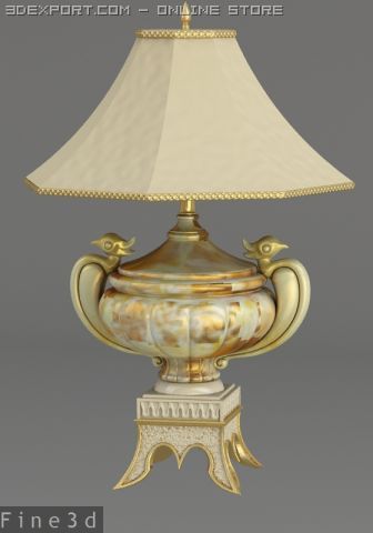 011table lamp0a20 3D 模型 .c4d .max .obj .3ds .fbx .stl .blend 