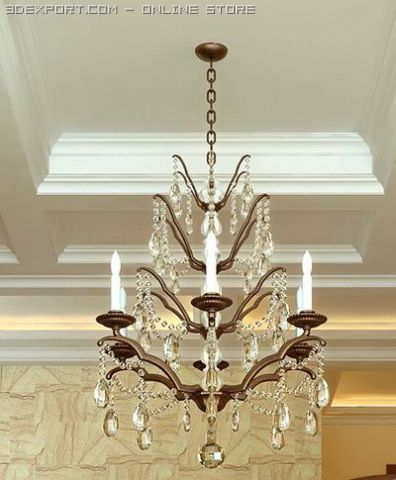 light4 3D Модель .c4d .max .obj .3ds .fbx .stl .blend 