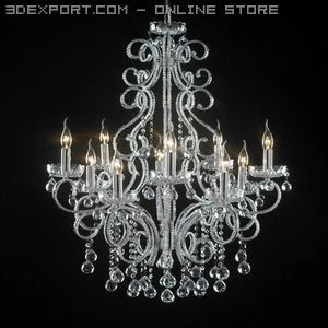 light18 3D Model .c4d .max .obj .3ds .fbx .stl .blend 