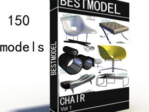chair vol01150 models 3D Модель