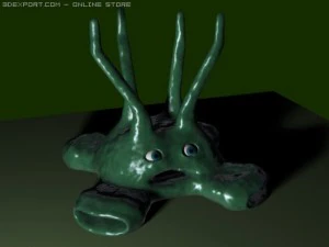 박테리아 3D 모델