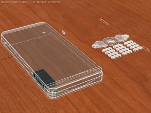 sony ericsson 3Dモデル