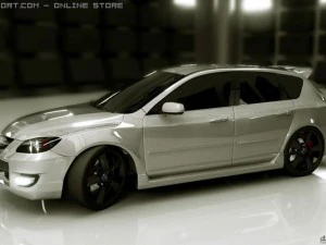 mazda 3 mps 3D Model