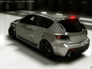 mazda 3 mps 3D 模型