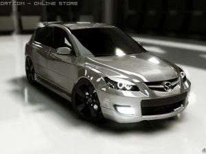 mazda 3 mps 3D Model