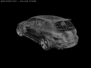 mazda 3 mps 3D 模型