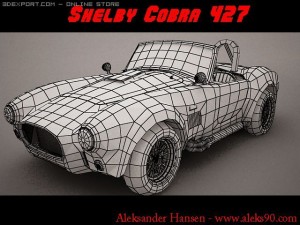 shelby cobra 427 3Dモデル