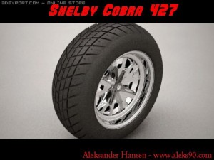 shelby cobra 427 3Dモデル