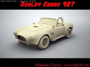 shelby cobra 427 3Dモデル