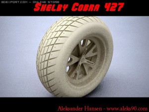 shelby cobra 427 3Dモデル