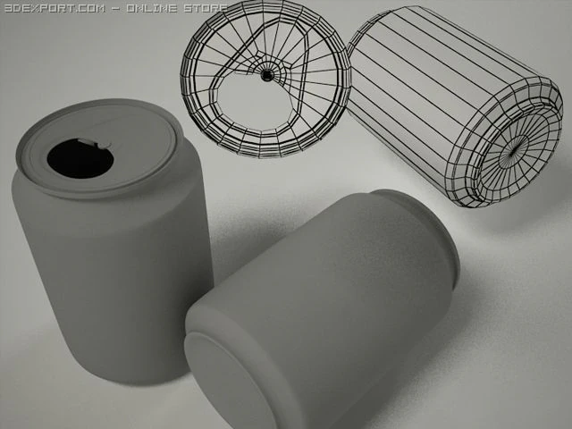 batterij kan getextureerd zijn 3D Model .c4d .max .obj .3ds .fbx .stl .blend 