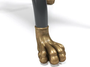 regency window seat 3D Model