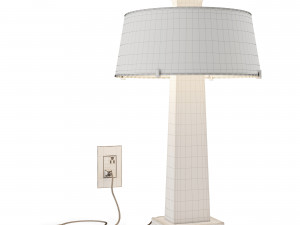 patmos table lamp 3D 모델