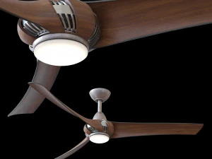 ventilatore da soffitto droide Modello 3D