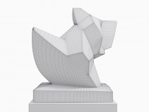 criver sculpture 3D 模型