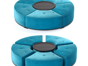 jnl quinto footstool 3D 모델