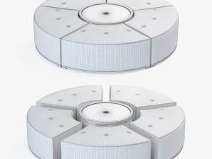 jnl quinto footstool 3D 模型