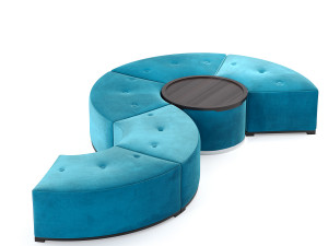 jnl quinto footstool 3D 模型