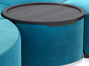 jnl quinto footstool 3D Model