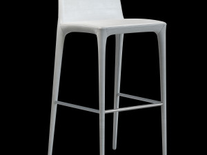 bonaldo rest too bar stool 3Dモデル