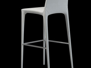 bonaldo rest too bar stool 3D Model