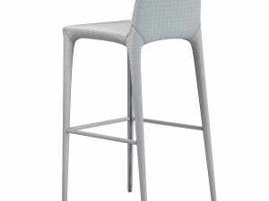 bonaldo rest too bar stool 3D Model
