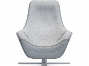 bb mart armchair mprn Modèle 3D