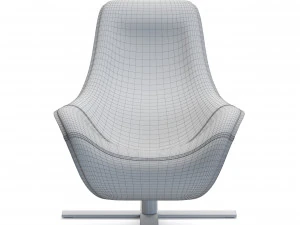 bb mart armchair mprn 3D Model