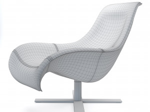bb mart armchair mprn Modèle 3D