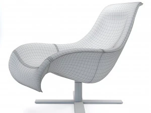 bb mart armchair mprn 3D Model