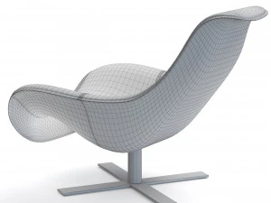 bb mart armchair mprn 3D Model