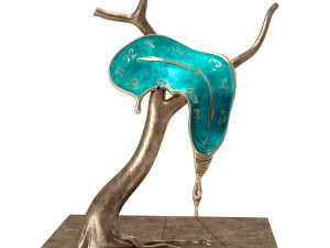 profile of time by salvador dali 3D Model