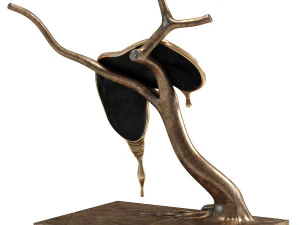 perfil del tiempo de salvador dali Modelo 3D
